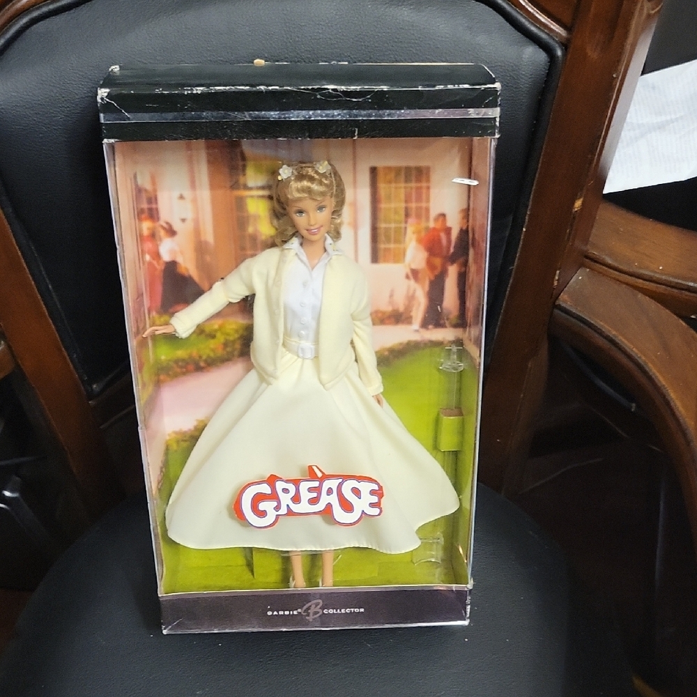 Grease Barbie Doll in Cream Outfit
